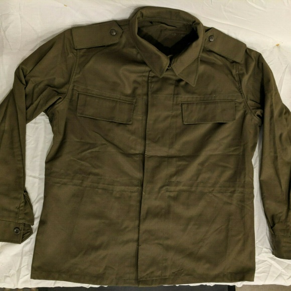 XL MENS M-85 CZECH REPUBLIC CZECHOSLOVAKIAN OZKN PRESOV OG MILITARY FIELD JACKET - Picture 2 of 10